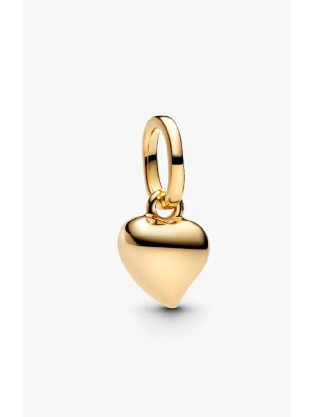 PANDORA Heart Mini Dangle Charm 14k gold plating $50 NWOT